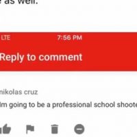Nikolas Cruz Was Reported to FBI As Potential School Shooter in September (Screenshot of Threat)