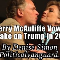 Terry McAuliffe Vows to Take on Trump in 2020
