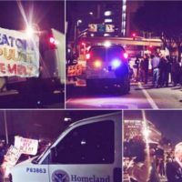 Mob of 70 Antifa Anarchists Surround ICE Van in Los Angeles (VIDEO)