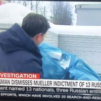CNN Digs Through Trash Outside Troll Farm To Find Evidence of Trump-Russia Collusion (VIDEO)