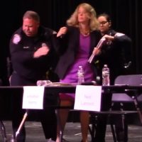 Democrat Gubernatorial Candidate Throws Herself On The Ground, Gets Dragged Out By Police (VIDEO)