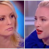 WATCH: Meghan McCain Calls Out Stormy Daniels to Her Face on Live TV