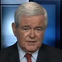 Newt Gingrich predicted some disturbing events if Biden wins