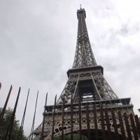SAD: Paris Now Installing Anti-Terrorism Barrier Around The Eiffel Tower