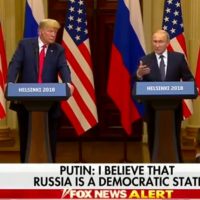 Putin Calls Out George Soros For Meddling With Elections in Presser with Trump