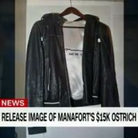 SICK. CNN Posts Photo of Manafort’s $15,000 Ostrich Coat – Mocks Him For Spending Money on ‘Ugly’ Coat’ (VIDEO)