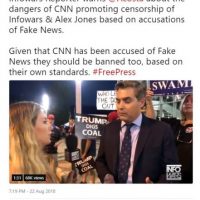 MUST WATCH: Infowars Reporter Millie Weaver Confronts CNN’s Jim Acosta — Acosta Flees (VIDEO)