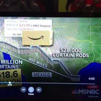 MSNBC mocks border wall: ‘Beaded curtain’ is cheaper, ‘best part — free shipping!’