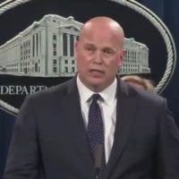 JUST IN: Acting AG Whitaker Says Mueller’s Investigation “Close to Being Completed” (VIDEO)