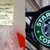 Starbucks Installs Needle Disposal Units After Workers Pricked With Bloody Hypodermics Left in Bathrooms