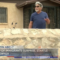 El Paso man calls 911 when mob of migrants climb wall into yard — and no one responds