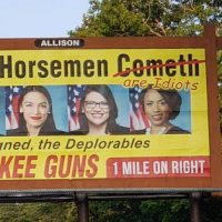 BASED Gun Shop Billboard Takes Aim at the ‘Squad’ on Behalf of the Deplorables