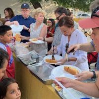 VIDEO: Dem Reps dish up food to migrants waiting to cross border illegally