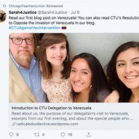Chicago Teachers Union delegation praises Maduro, socialism during trip to Venezuela