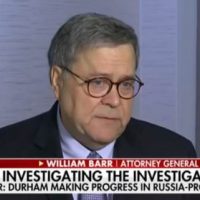 AG Barr Says Durham ‘Making Progress’ in His Probe Into Origins of Spygate, “We’ll Let the Chips Fall Where They May” (VIDEO)