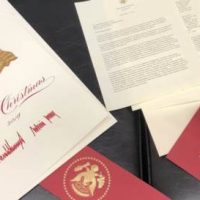 Trump Has Engraved Envelopes Hand Delivered To Democrats On Capitol Hill — With His F*** You Letter To Pelosi Inside!