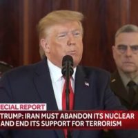 Trump Goes There: ‘The Missiles Fired Last Night at Us Were Paid For by the Funds Given to Iran by the Obama Administration’ (VIDEO)