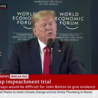 Trump open to attending impeachment trial: ‘Sit right in front row and stare in their corrupt faces’