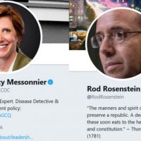 Just Like Her Corrupt Brother Rod Rosenstein — The CDC’s Dr. Nancy Messonnier, Drops a Bomb on President Trump While On International Trip