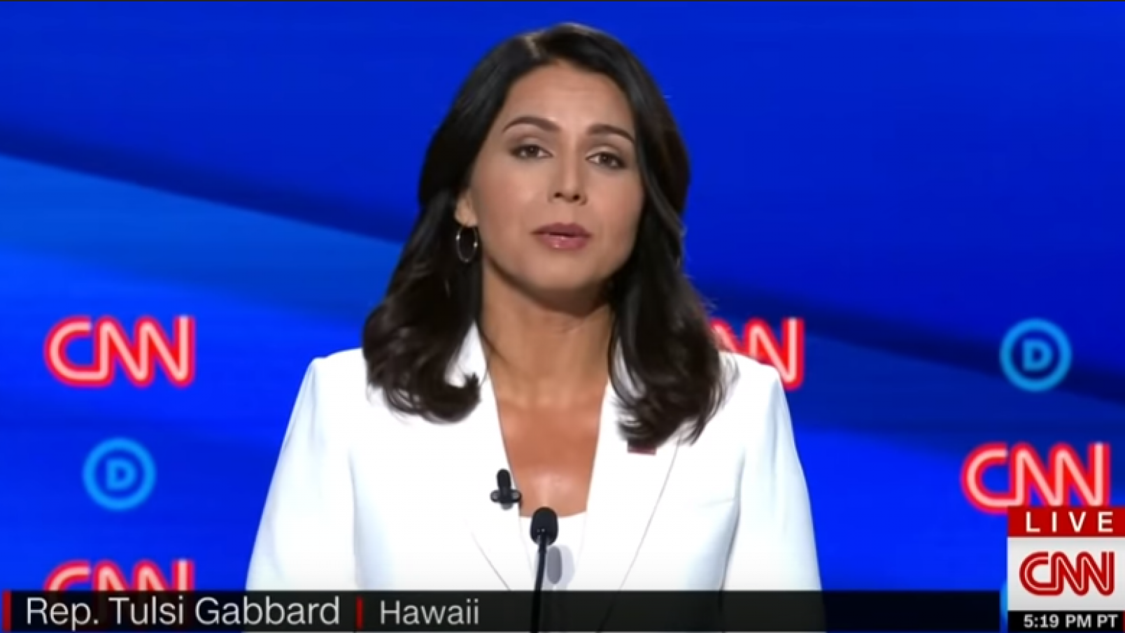 ...the Sanders campaign is on its last legs and Tulsi Gabbard, the last of ...