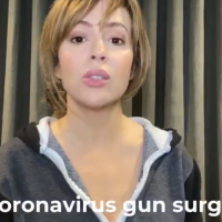 LOL: Alyssa Milano Demands Americans “Stop the Coronavirus Gun Surge”
