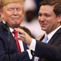 Florida's Governor DeSantis brings out his inner Trump