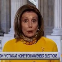 Pelosi: “Vote-by-Mail is More Democratic” Than Voting in Person with Photo ID (VIDEO)